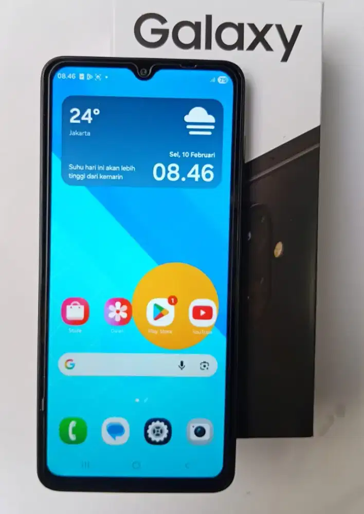 Samsung A07 [Ram 4+4/64, kamera 50MP] baru 1,5 bulan