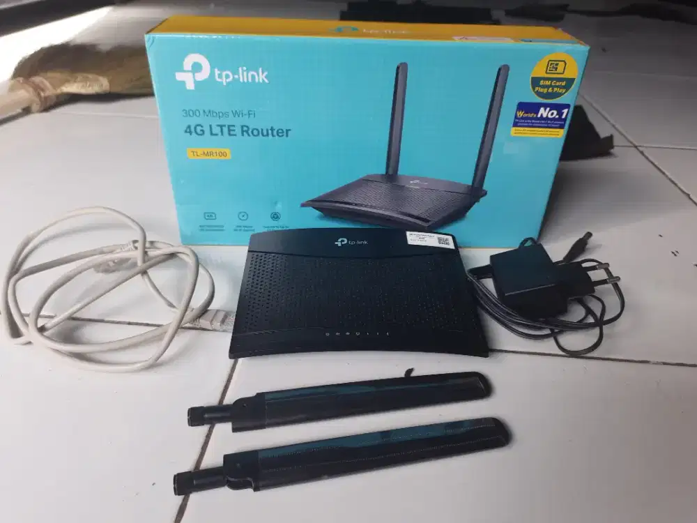 Modem Router Tp link TL Mr100 Sim Card