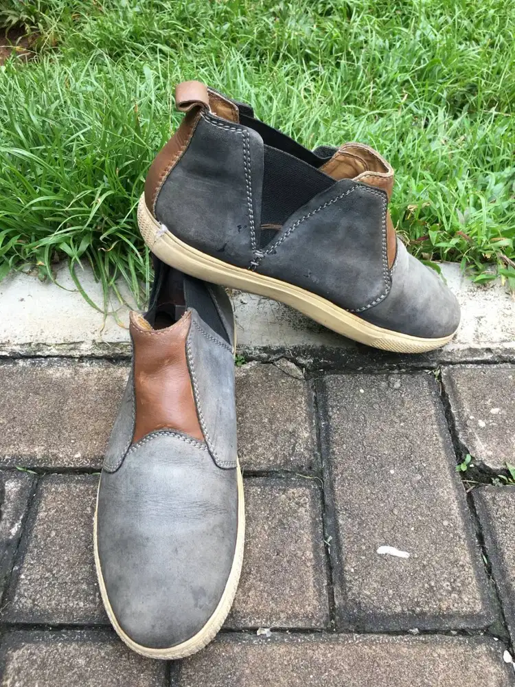 Sepatu second original Kulit Boots Crocodile