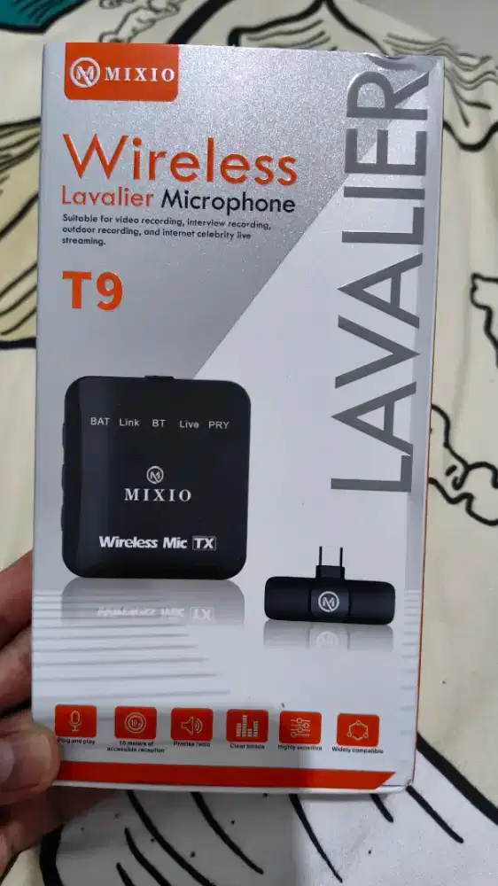 Mixio T9 microphone wireless