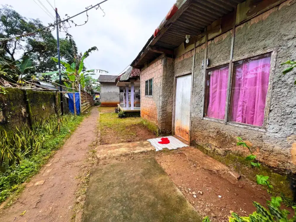 JUAL TANAH BERIKUT RUMAH SIAP HUNI DI DESA TEGAL KECAMATAN KEMANG BOGOR