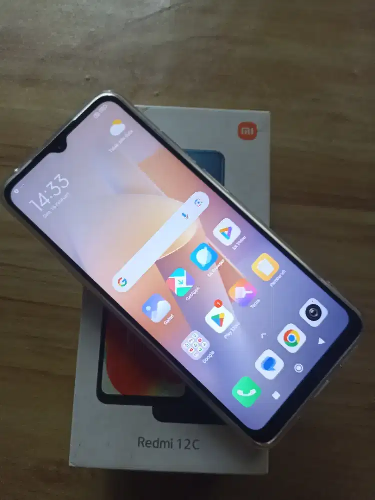 Redmi 12C ram 4/64 fullset (bagus)