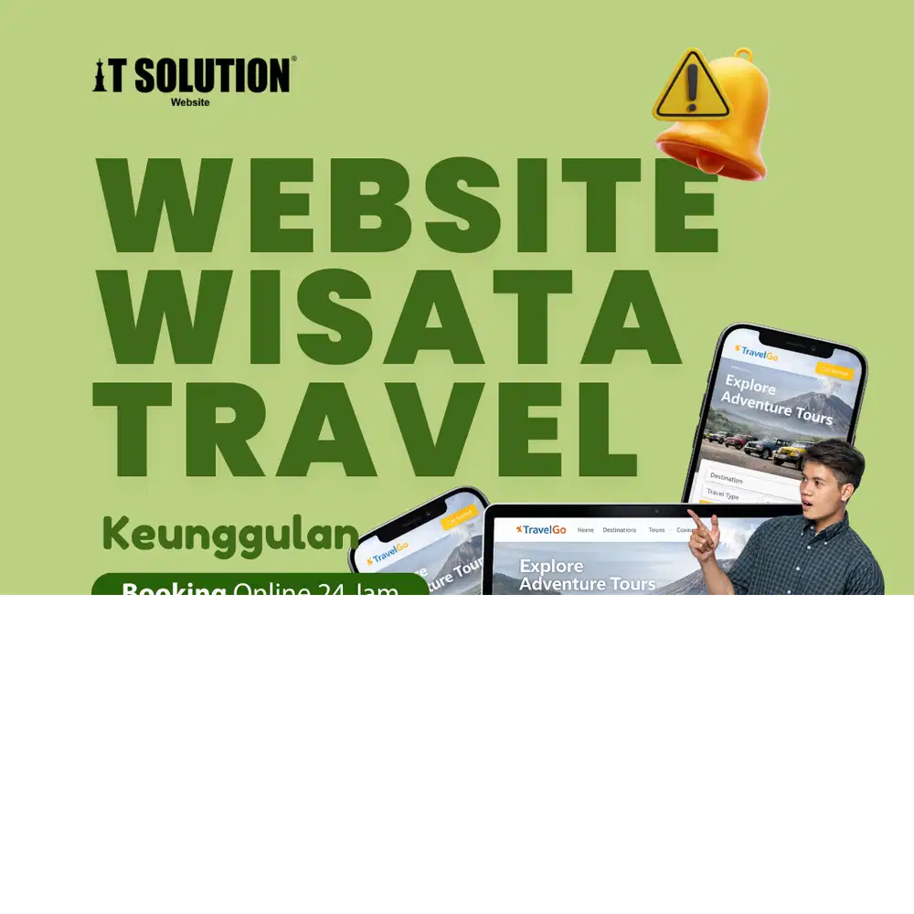 Jasa Pembuatan Website Wisata & Travel Profesional | Booking Online