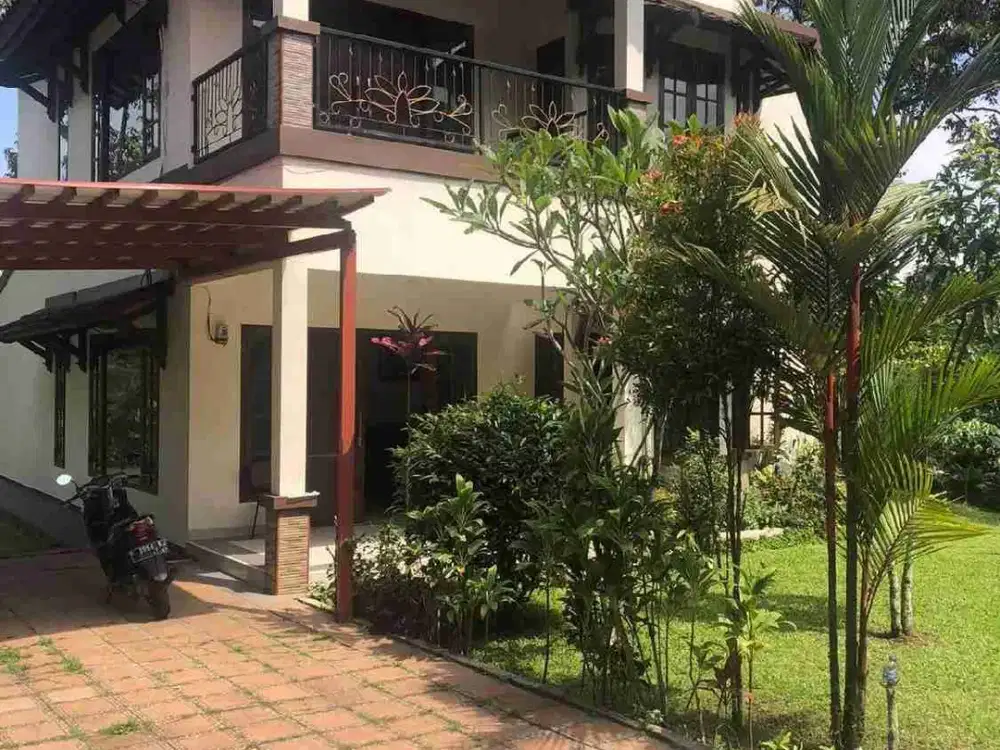 Dijual Villa 2 Lantai Murah Asri Sejuk Tapos Ciawi Bogor