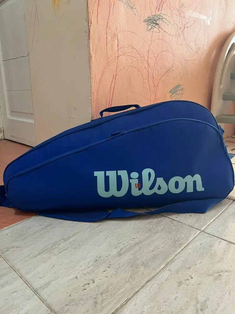 Wilson ultra v5 bag terbaru MULUS! Tas tenis