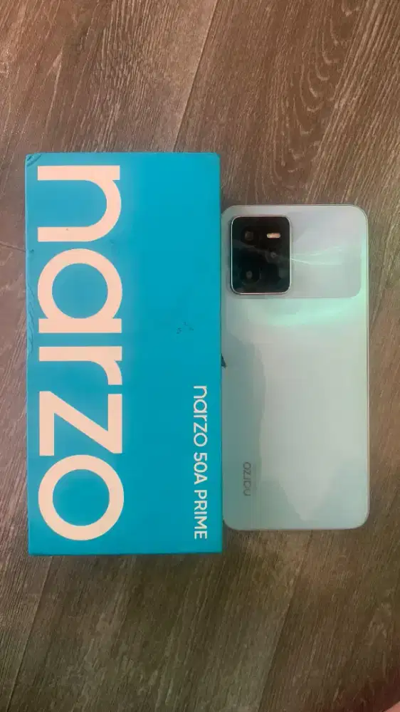 Realme Narzo 50a prime Ram 4+4 internal 64