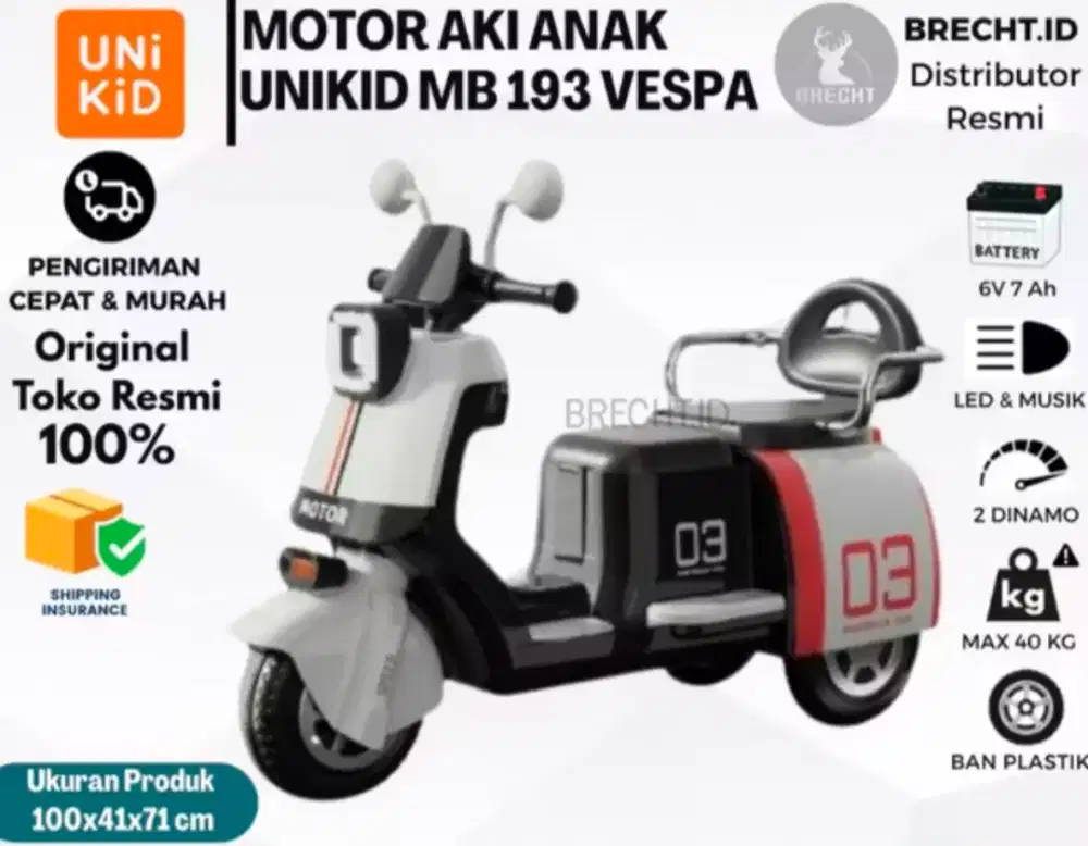 Motor mainan aki MB193