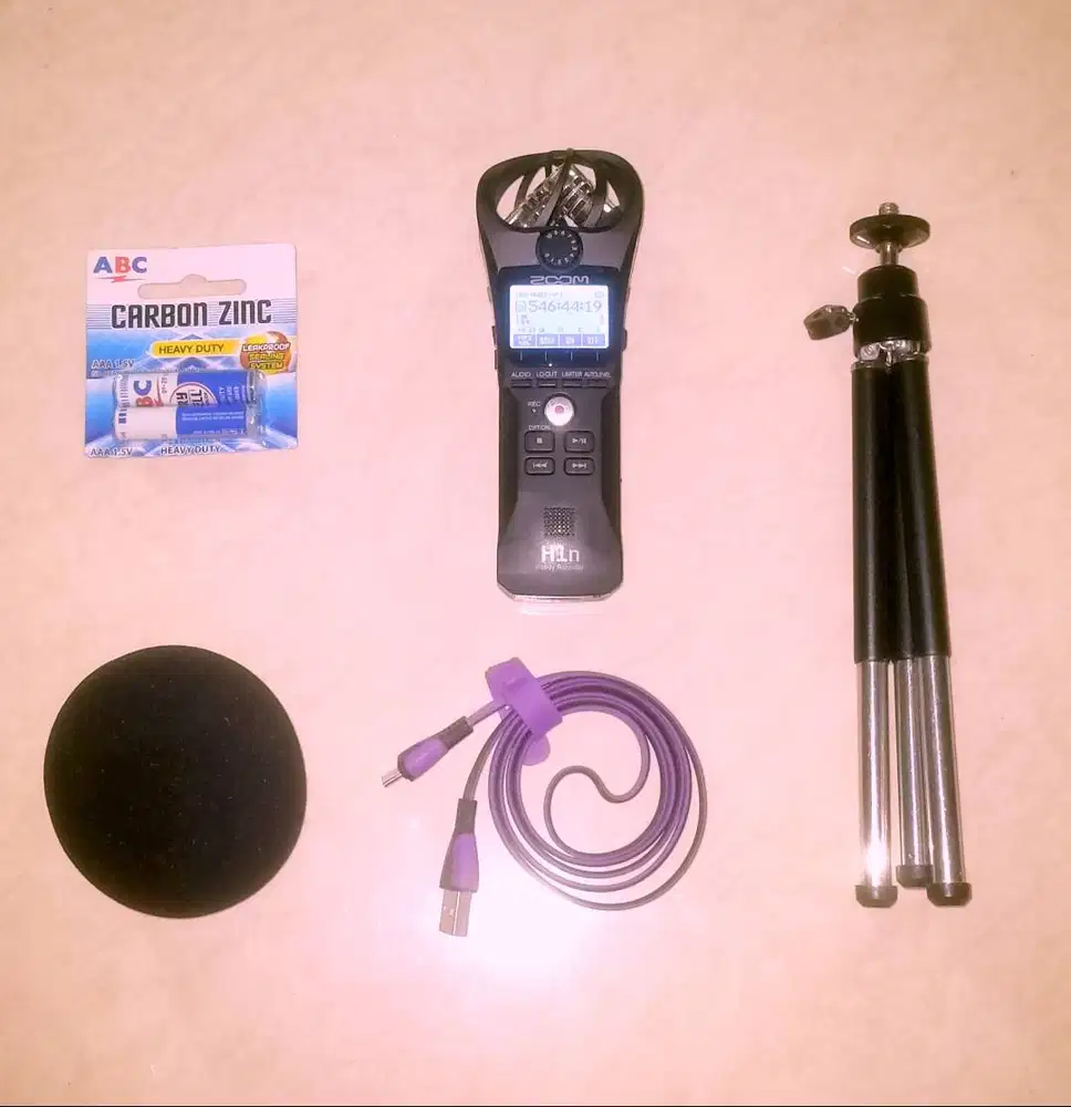 ZOOM H1N Audio Recorder Jarang Pakai Kondisi Istimewa Harga Nego