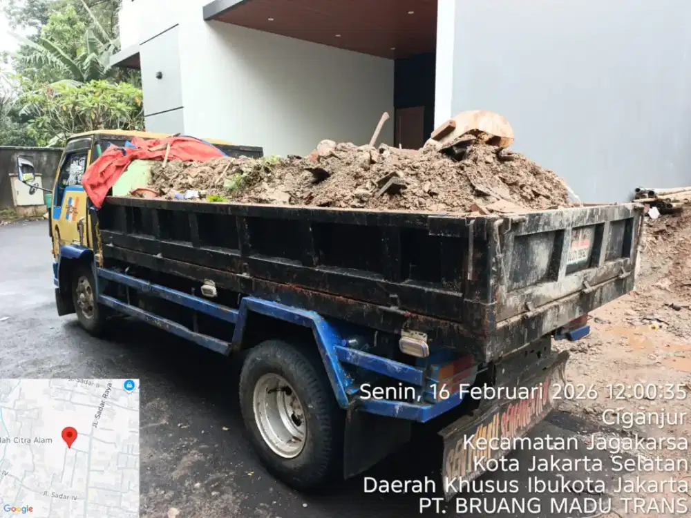 Jasa pengurugan dan buang puing