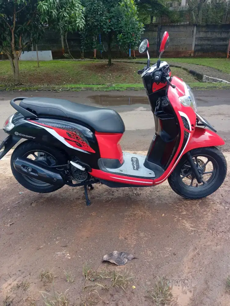 Honda Scoopy Donat 2020 fulori supergres pajak panjang mesin superjos