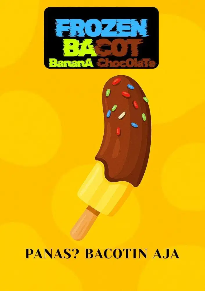 Jualan Banana Chocolate keliling