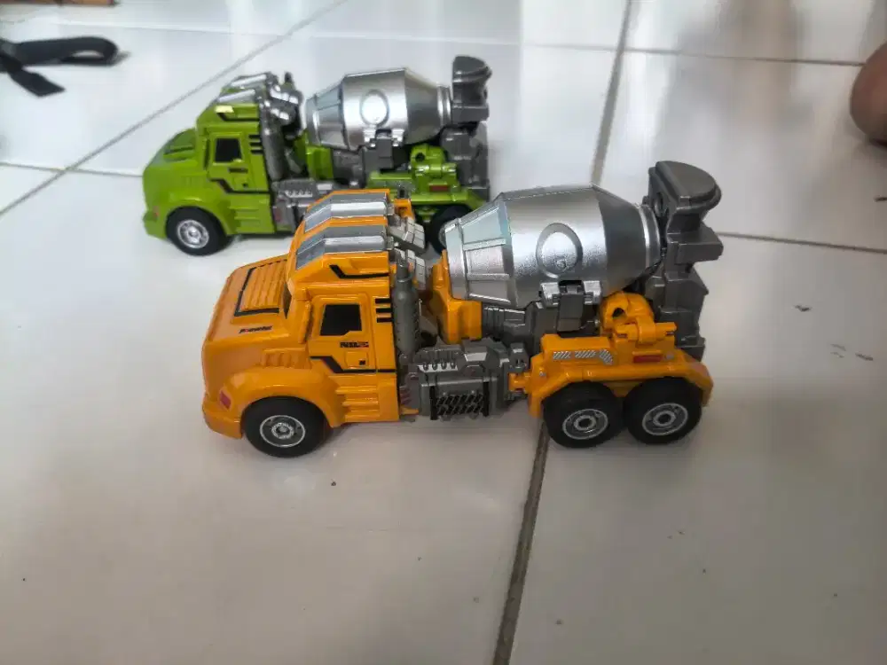 mobil robot anak anak truk molen bisa jd robot
