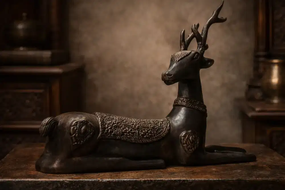 Dekorasi Patung Rusa Perunggu – Artistik & Bernilai Koleksi