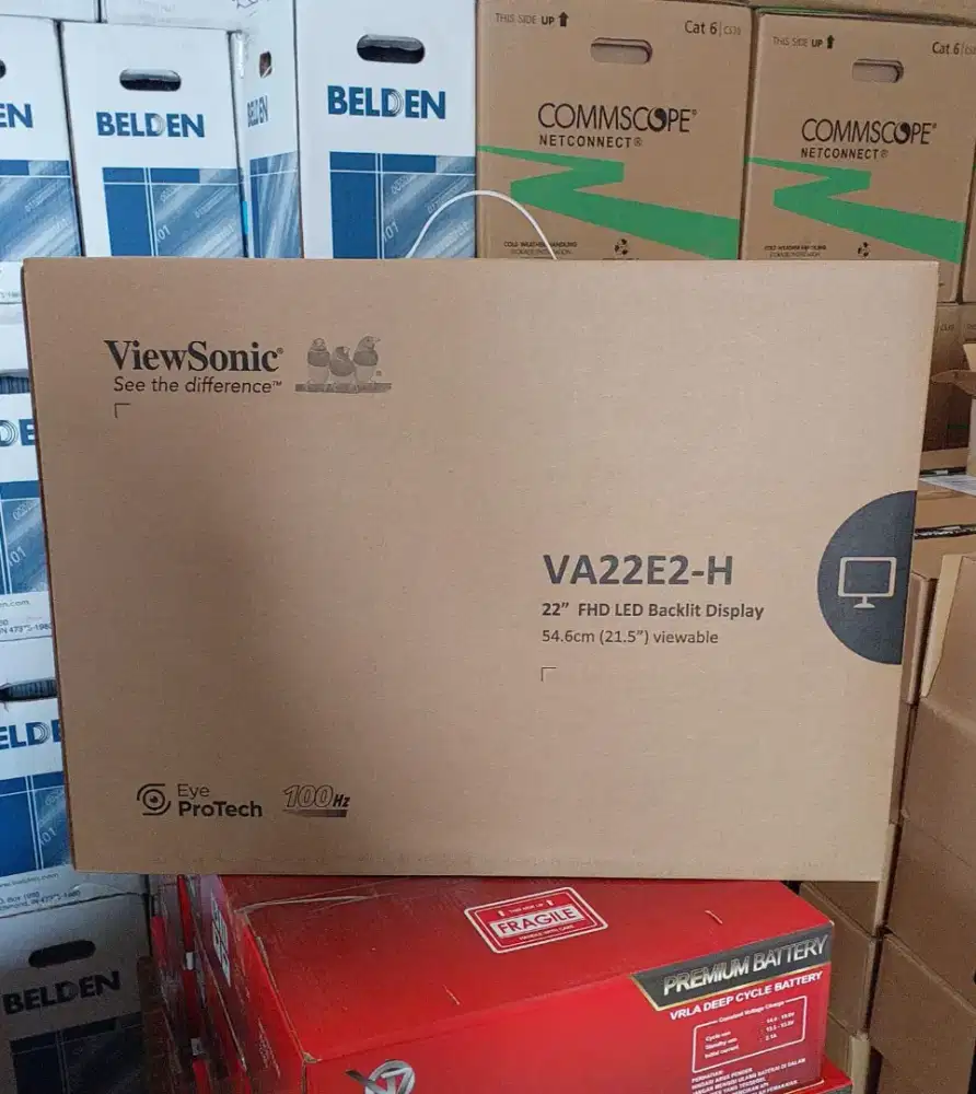 Lcd monitor viewsonic new 22 inch 100hz
