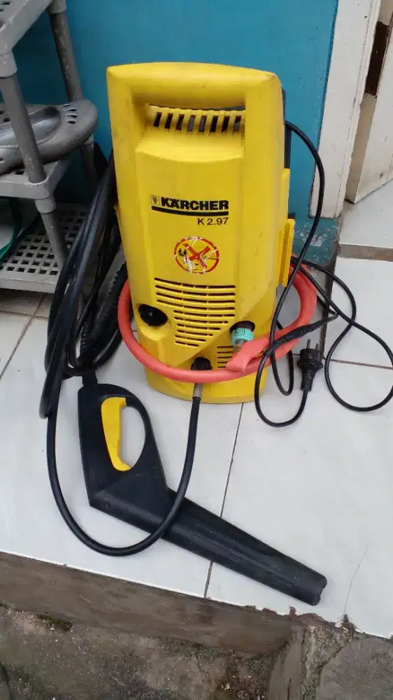Karcher K2.97 kondisi mati ga ada strum ga tau apanya