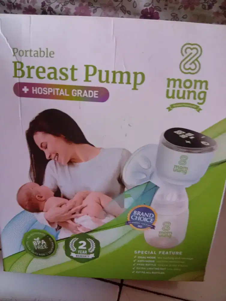 Pompa asi electric merk mom uung