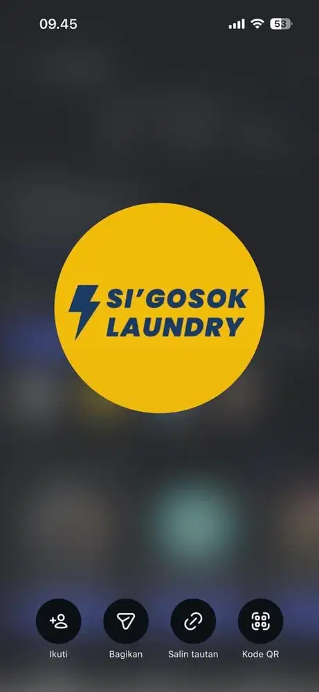 Gosok setrika uap laundry