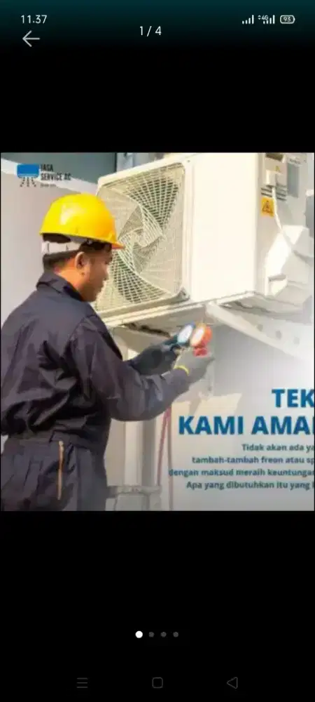 Jasa servis AC kulkas mesin