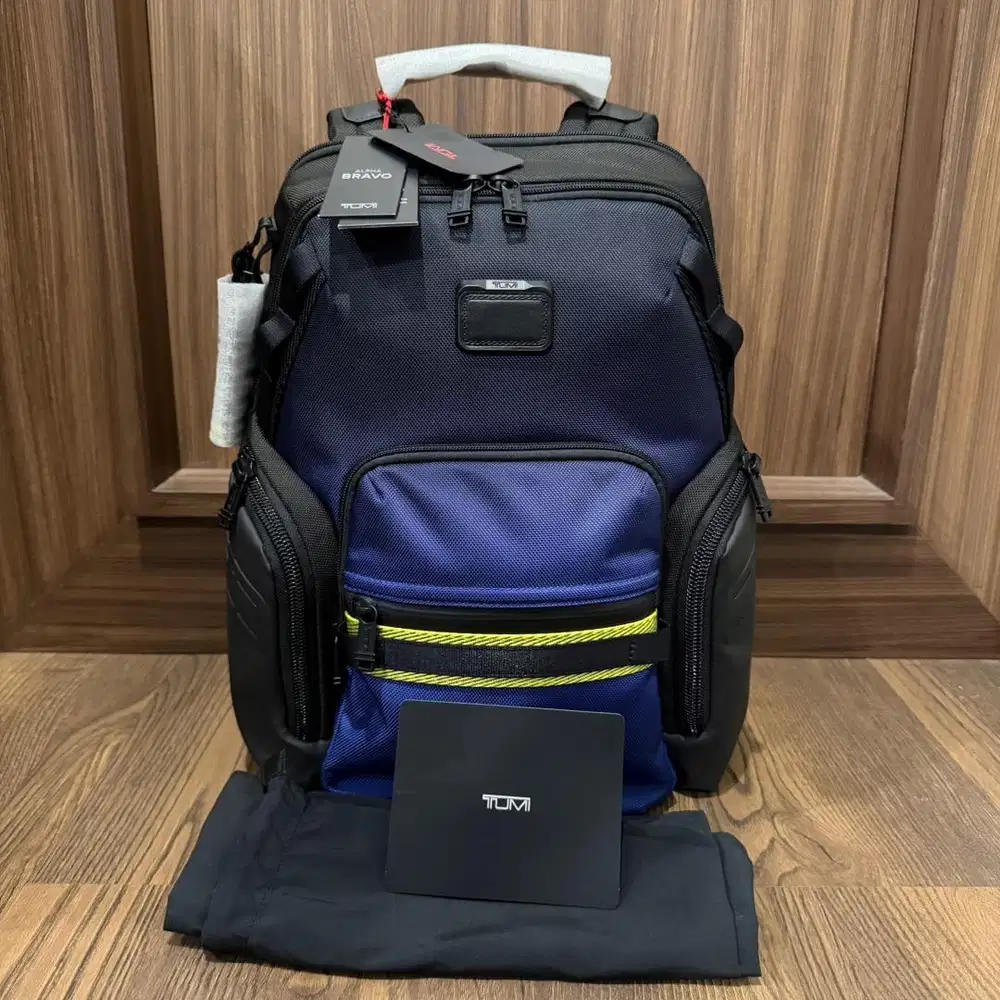 Tumi Alpha Bravo Navigation backpack original asli