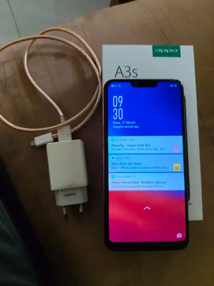 BU Oppo A3s merah