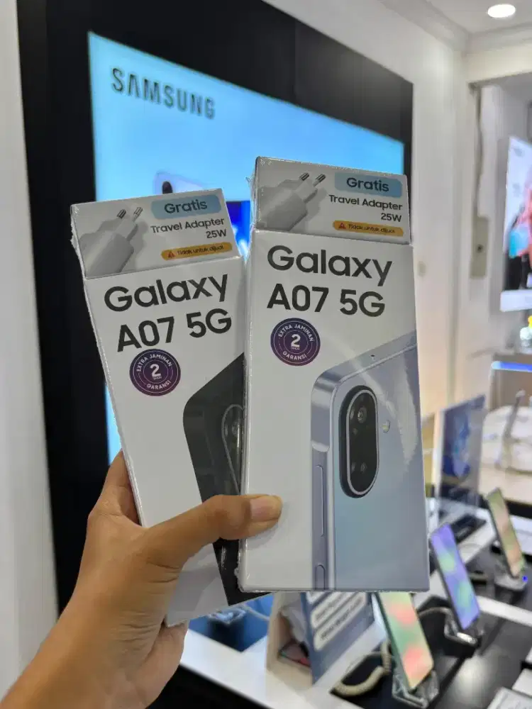 Samsung A07 5G 6/128 new promo imlek termurah