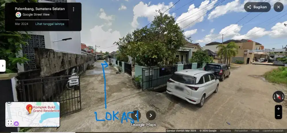 Dijual cepat. Rumah di Jalan Politeknik, Bukit Lama Kota Palembang