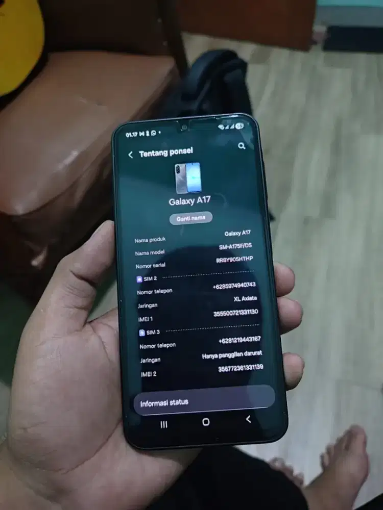 Samsung A17 mulus 128 gb