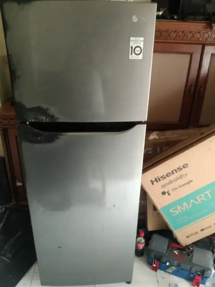 Jual kulkas LG inverter 2pintu siap pakai