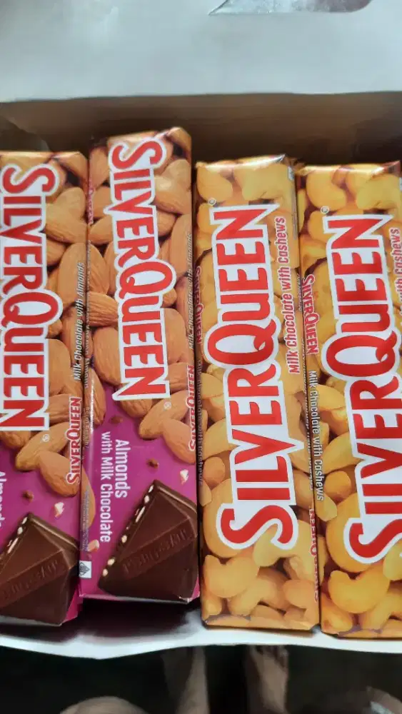 Jual coklat silverqueen 52gr