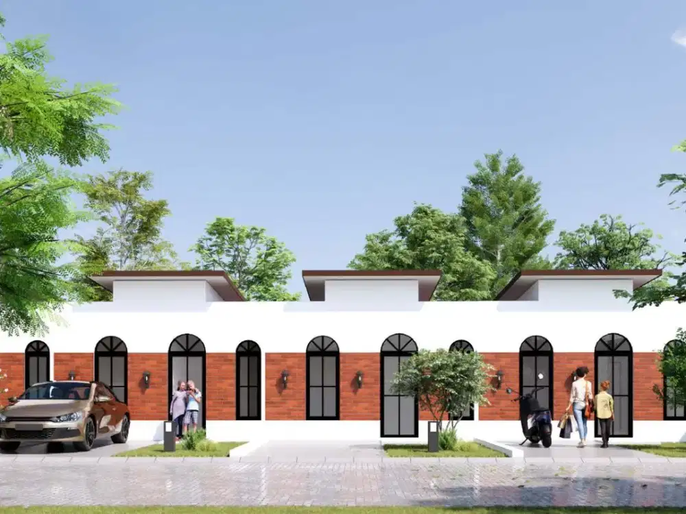 Rumah 200Jt-an Desain Minimalis Di Utara Stasiun Prambanan, SHM