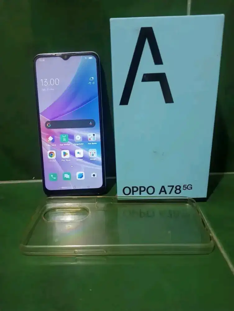 Oppo a78 5G, ram 8/256, kelengkapan fullset, nominus, lokasi jaksel.