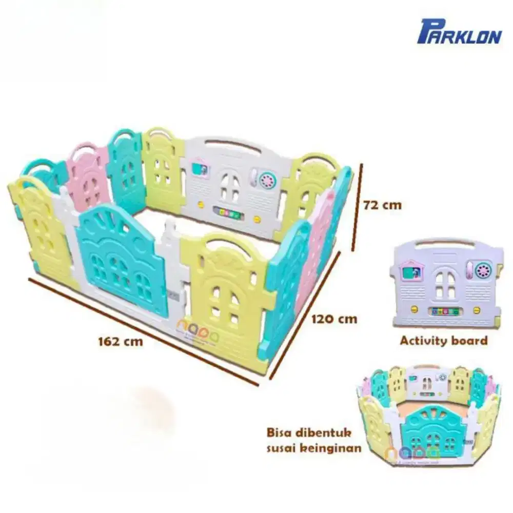 PAGAR BAYI PARKLON FENCE MAGIC CASTLE
