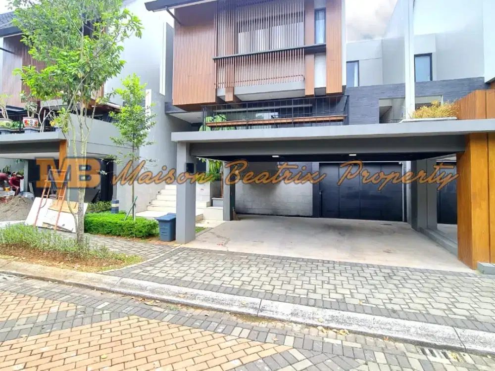 DISEWAKAN RUMAH SEMI FURNISHED 2 LT DI GREENWICH - CAELUS SIAP HUNI