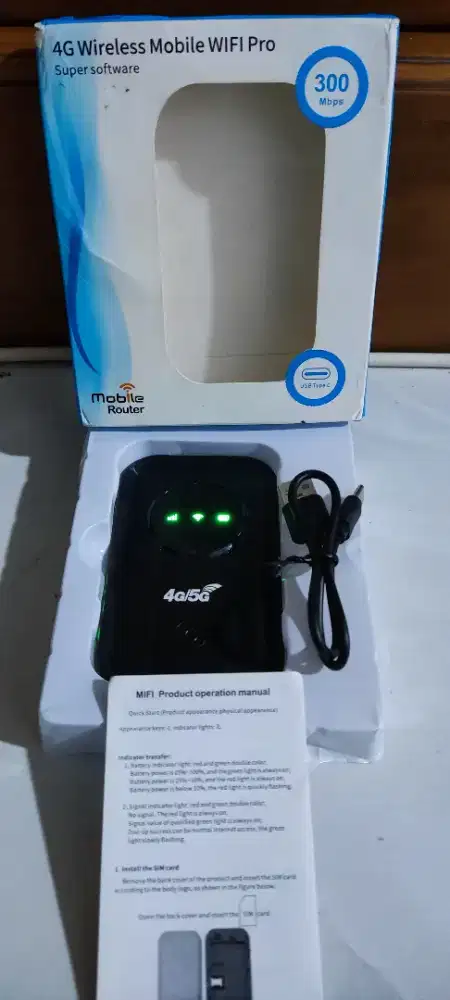 Modem Mifi Wifi 4G M5 All Operator