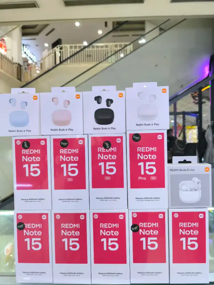 Xiaomi Redmi Note 15 Series Garansi Resmi 15 Bulan