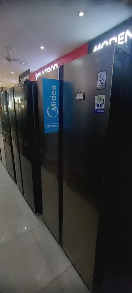 Kulkas Midea 2p side by side | Kredit