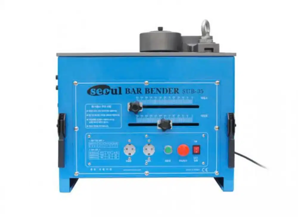 Mesin Bar Bender Portabel Kapasitas Max Diameter 32mm, Korea Selatan