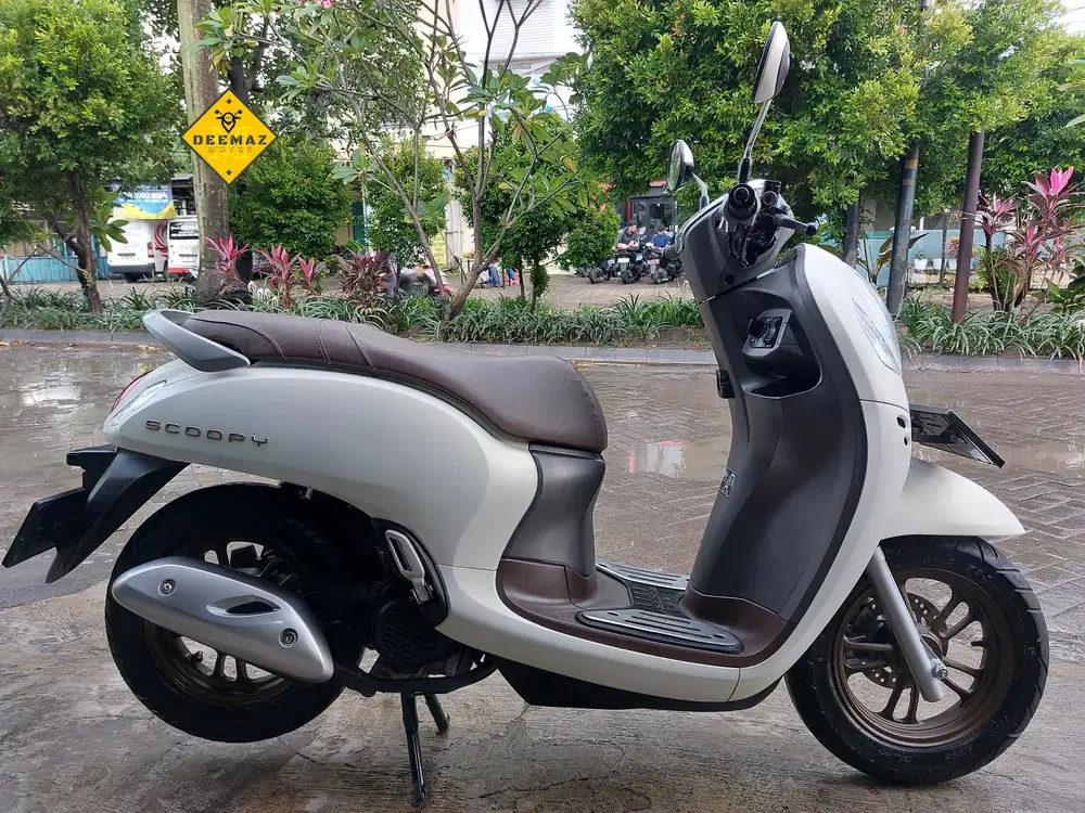 (DP 400 Rb)‼️ Scoopy Prestige Keyless Putih 2024 Cash & Kredit