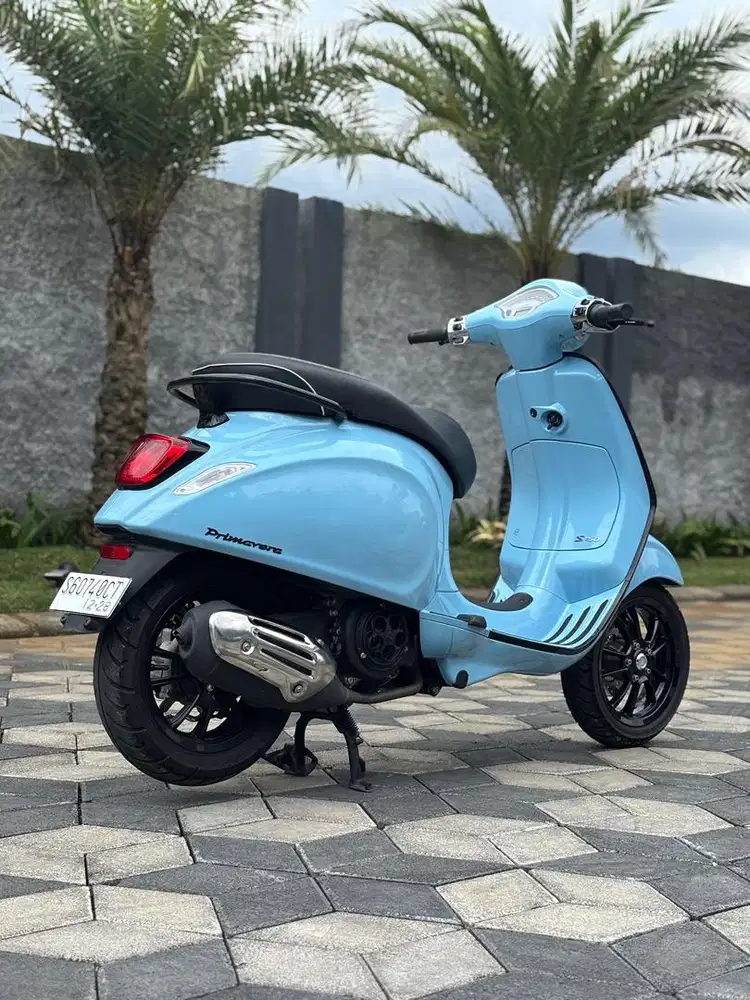 Vespa Primavera S 150 ABS IGet 2023 Biru Odo 2rb Koko Motor