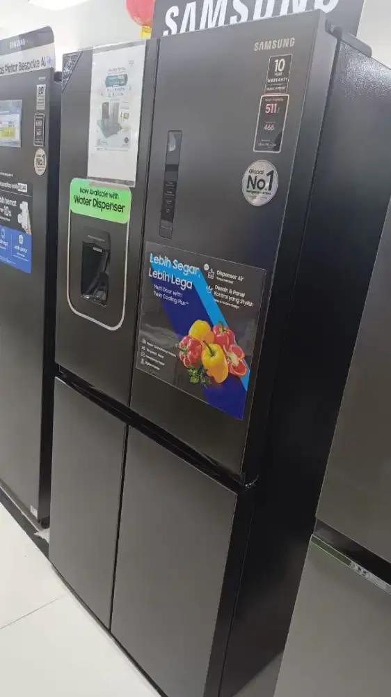 Kredit kulkas Samsung side by side tanpa DP free ongkir free 3x angsrn