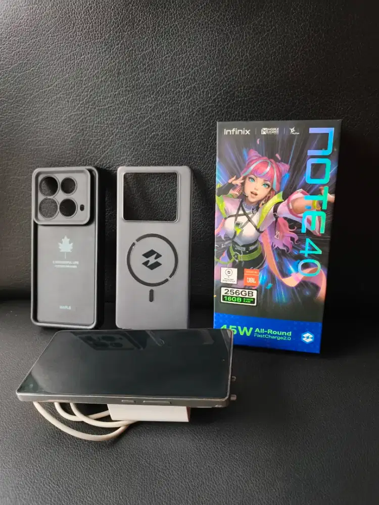 JUAL SANTAI INFINIX NOTE 40 8/256 FULLSET