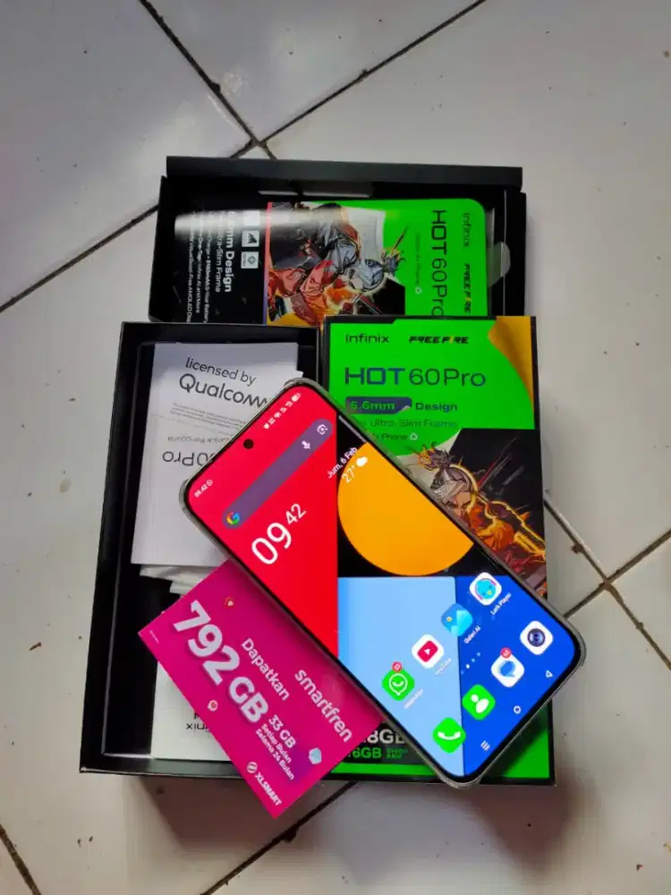 Infinix Hot 60 Pro Ram 8+8/128 Like New Garansi Panjang