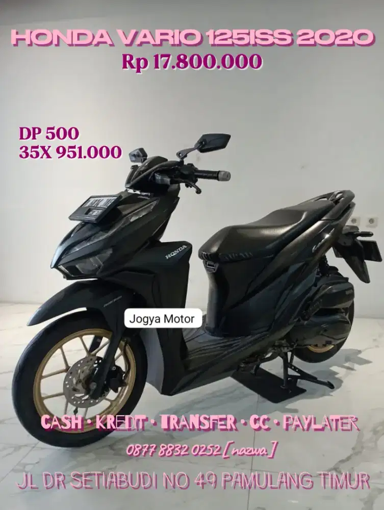 c - honda vario 125 iss 2020 BERKUALITAS