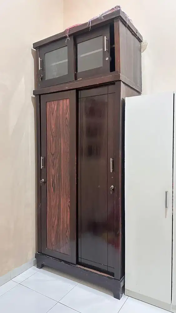 Lemari full jati second