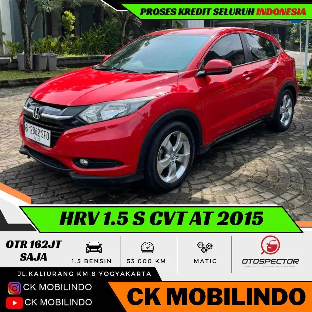 Honda HRV S CVT Matic 2015 ANTIK FAVORIT DP Minim Wrv