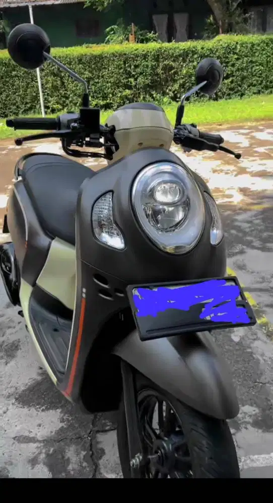 di jual honda scoopy 2023 surat lengkap bajak hidup bodi mulus