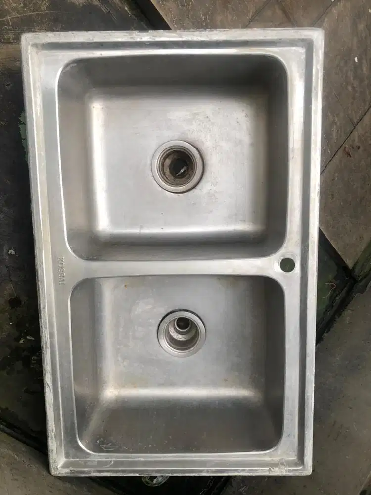 Sink bak cucian piring 2 lubang