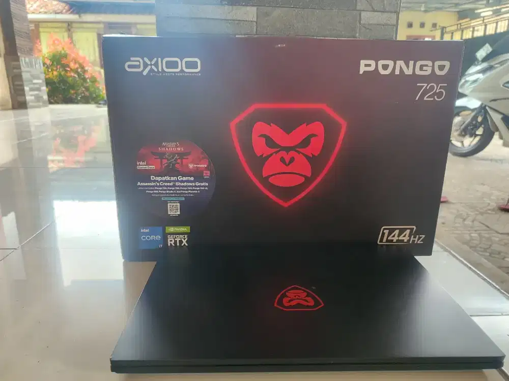 AXIO PONGO 725-1TAK Core i-7 GEN 12 (RAM 16 GB +SSD 512 GB RTX 2050)