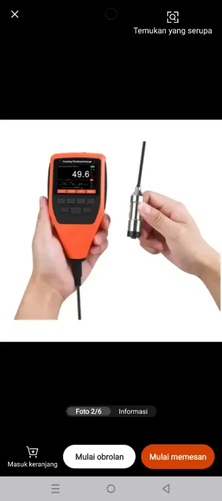 Thickness Coating Gauge sampai dengan 5 mm