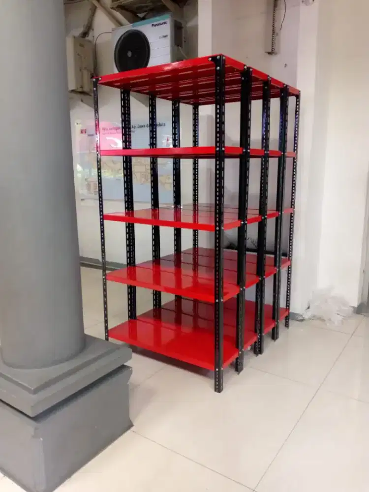 Rak besi rak gudang rak serbaguna